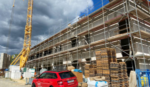 Außenansicht Rohbau Hillcon GmbH Sebnitz 